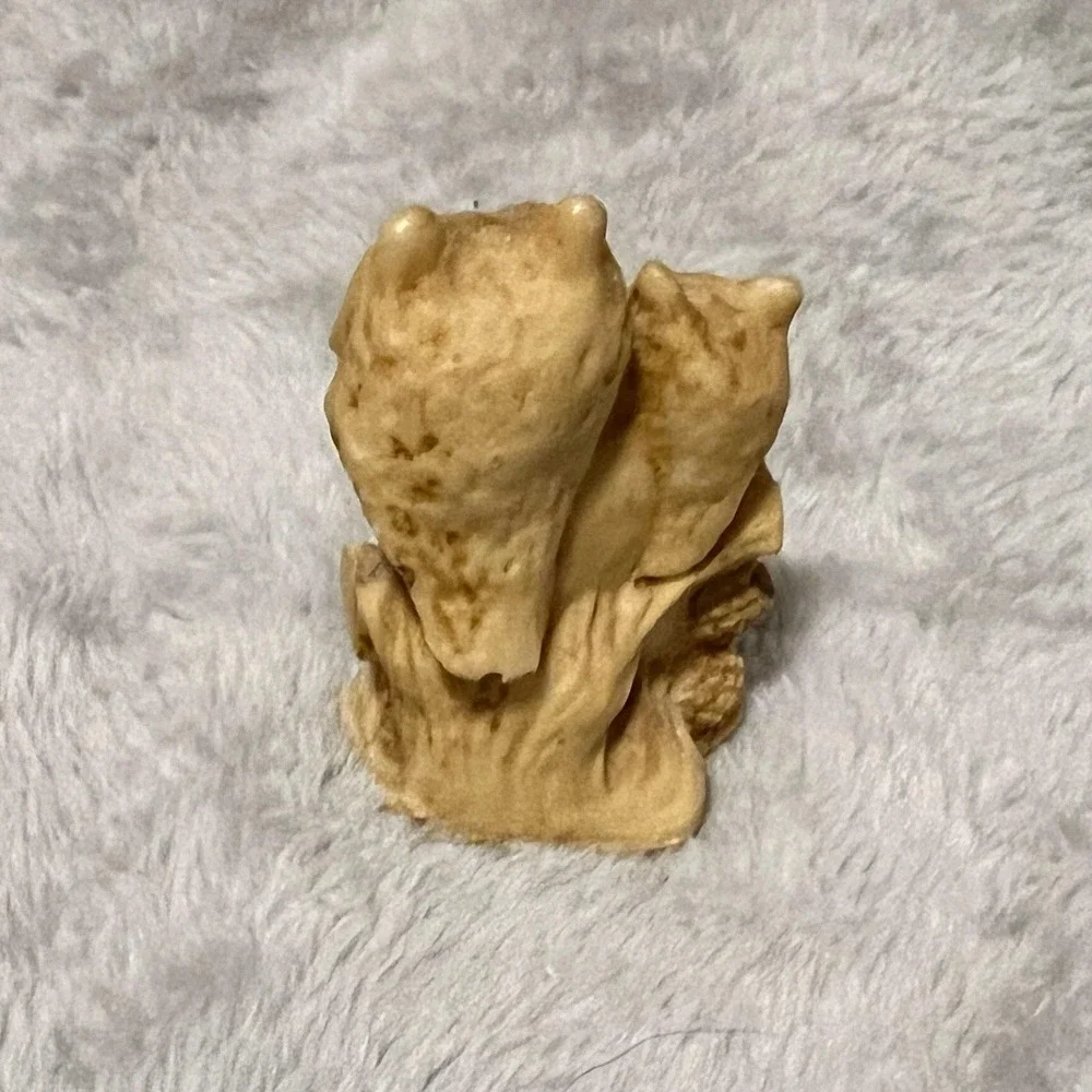 Owls Resin Pair italian Figurine Wony Ltd Italy 2.5